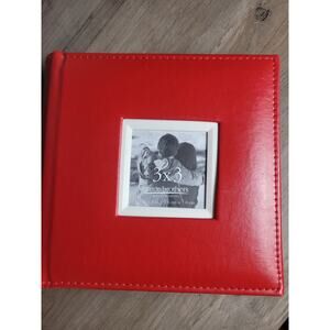 Red photo album 4x6 (200 photos)